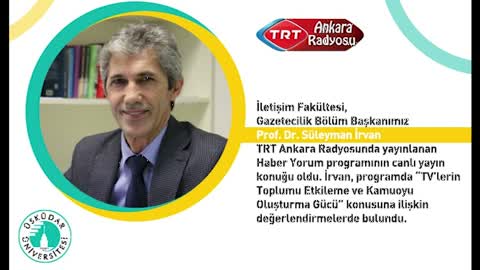 TV'lerin Toplumu Etkileme ve Kamuoyu Oluşturma Gücü | TRT Ankara Radyosu