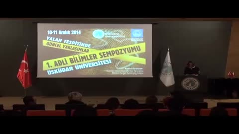 Üsküdar Üniversitesi 1. Adli Bilimler Sempozyumu Barış Metin Yalan ve Nörogörüntüleme 