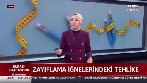 Zayıflama İğnelerindeki Tehlike | HABERT&Uuml;RK TV | Prof. Dr. Tayfun Uzbay ve Prof. Dr. M&uuml;ge Arslan .