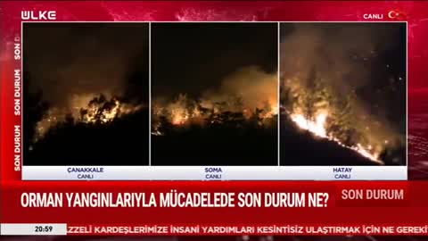 Çanakkale’deki Orman Yangınları ve Yangınla Mücadele | Ülke TV | Dr. Öğr. Üyesi Nuri Bingöl