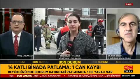 14 Katlı Binada Patlama l CNN TÜRK l Nuri BİNGÖL