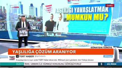 Yaşlılığı Yavaşlatmak M&uuml;mk&uuml;n M&uuml;? | TGRT HABER | Prof. Dr. Kaan Yılancıoğlu