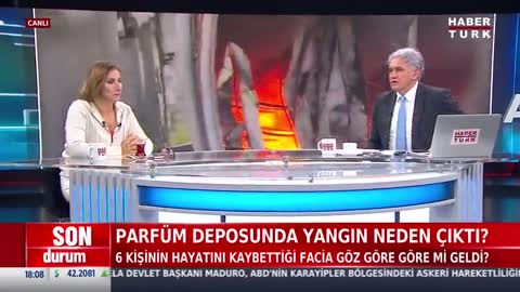 Parfüm Deposunda Yangının Çıkış Sebebi | Habertürk TV | Dr. Öğr. Üyesi Hacer Kayhan