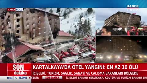 Bolu’da Yangın Faciası | HABER TÜRK | Hacer Kayhan