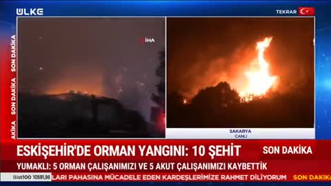 Türkiye’de Devam Eden Orman Yangınları ve Önlemler | Ülke TV | Dr. Öğr. Üyesi Nuri Bingöl