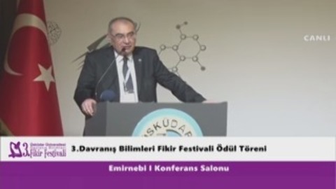 3.DBF Festivali Nevzat Tarhan Konuşma 15.04.2016