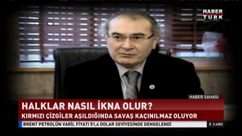 Toplum Savaşa Nasıl İkna Ediliyor? Prof. Dr. Nevzat Tarhan Habertürk Haber Sahası'nda Değerlendirdi.