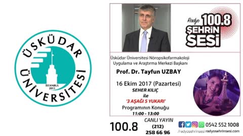 Prof. Dr. Tayfun Uzbay Görünmeyen Beyin'i anlattı