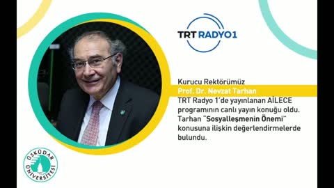 Sosyalleşmenin Önemi | TRT Radyo 1 | AİLECE