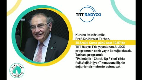 Dur, düşün ve yeniden başlamak için yeni yıl bir fırsat! | TRT Radyo 1 | AİLECE