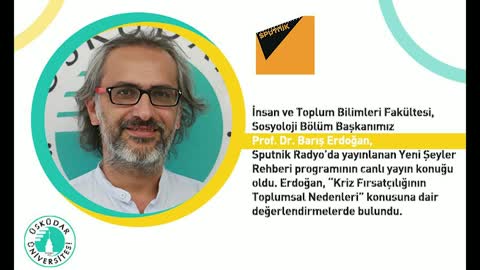 Kriz Fırsatçılığının Toplumsal Nedenleri | Sputnik Radyo | Prof. Dr. Barış Erdoğan