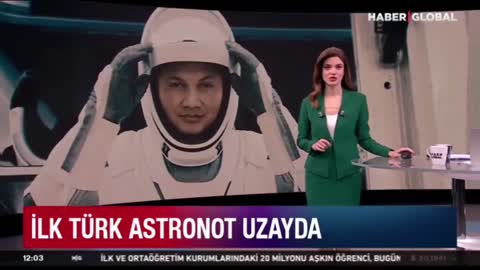 İlk Türk astronot uzayda | Haber Global | Dr. Öğr. Üyesi Cihan Taştan