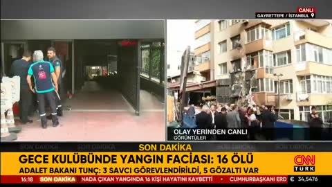 Gece kulübünde yangın faciası | CNN TÜRK | Dr.Öğr. Üyesi Nuri BİNGÖL