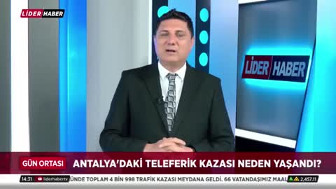 Antalya'daki teleferik kazası neden yaşandı? | Lider TV | Dr. Rüştü UÇAN