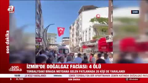 İzmir'de doğalgaz faciası: 4 Ölü lDr. Rüştü Uçan l A Haber