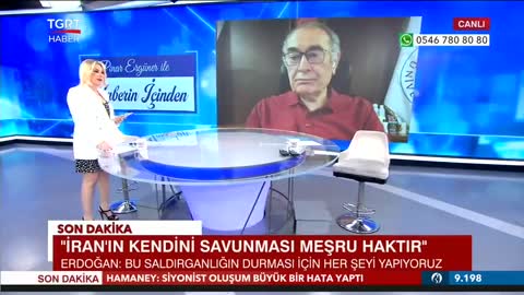 İsrail-İran Arasında Yaşanan Gerginlik ve Toplum Ruh Sağlığına Etkisi | TGRT Haber | Prof. Dr. Nevzat Tarhan