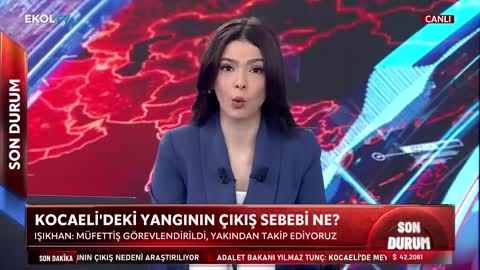 Kocaeli’ndeki Yangın | Ekol TV | Dr. Öğr. Üyesi Rüştü Uçan
