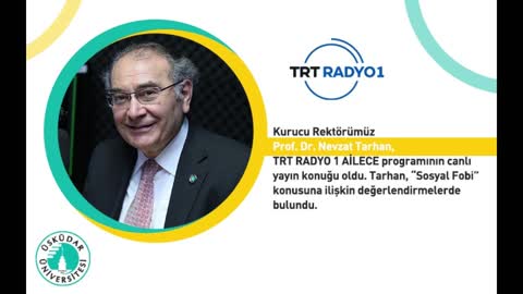 Sosyal Fobi | TRT RADYO 1 | AİLECE | Prof. Dr. Nevzat Tarhan