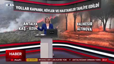 Orman Yangınları | KOZA TV  | Dr. &Ouml;ğr. &Uuml;yesi R&uuml;şt&uuml; U&ccedil;an