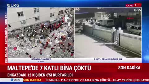 Maltepe&rsquo;de Meydana Gelen Bina &Ccedil;&ouml;kmesi | &Uuml;LKE TV | Dr. &Ouml;ğr. &Uuml;yesi R&uuml;şt&uuml; U&ccedil;an