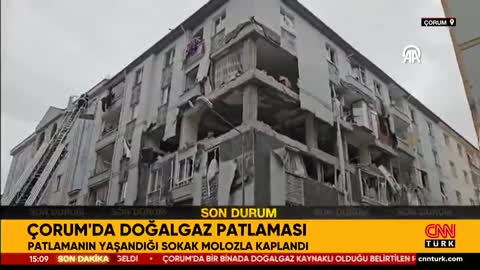 Çorum'da Doğalgaz Patlaması | CNNTÜRK |  Dr. Öğr. Üyesi Rüştü UÇAN