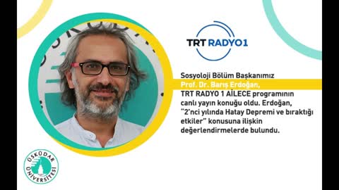 İkinci Yılında Hatay Depremi ve Bıraktığı Etkiler | TRT RADYO 1 | Barış Erdoğan