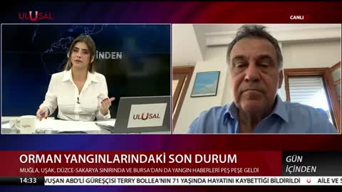 Türkiye’de Devam Eden Orman Yangınları | Ulusal Kanal | Dr. Öğr. Üyesi Rüştü Uçan