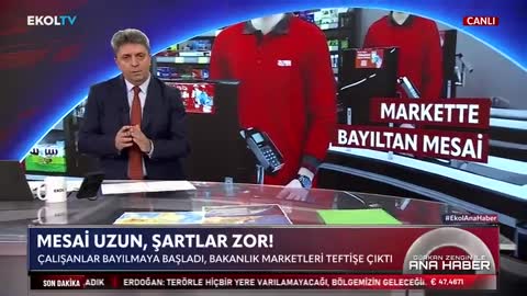Zincir Marketlerde Oluşan İş Yükü | Ekol TV | Dr. Öğr. Üyesi Rüştü Uçan